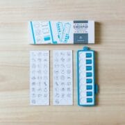 Gezinnig - Checkpad blauw