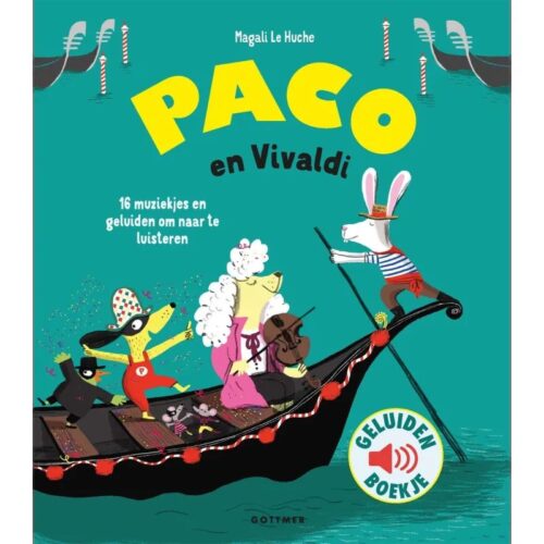 Clavis  - Paco en vivaldi (geluidenboek)