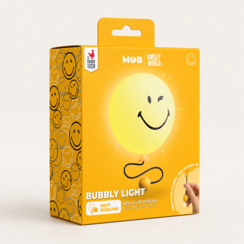 MOB - Bubbly light smiley world - yellow