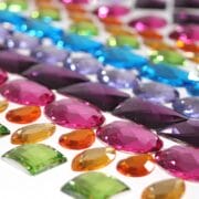 Grimms - 140 grote glitter stenen