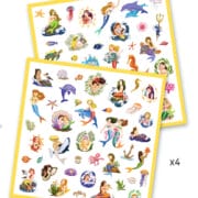 Djeco - Stickers zeemeermin