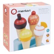 Mentari - Houten ijsjes met houder