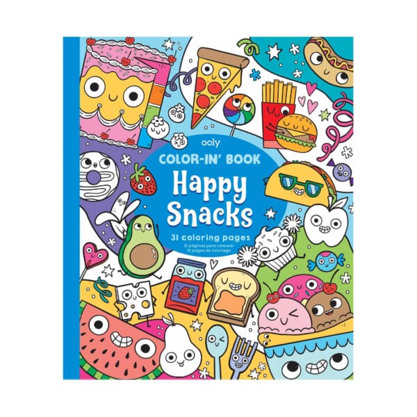 Ooly - Kleurboek Happy snacks