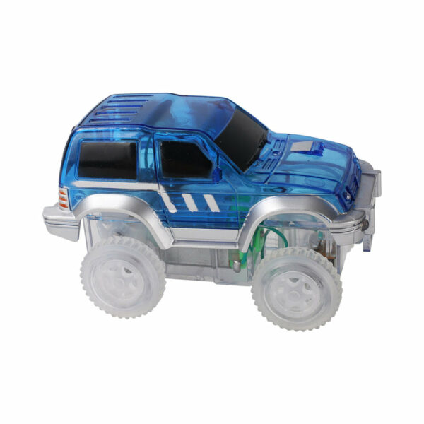 Cleverclixx - Raceauto blauw voor de race track intense (werkt alleen op cleverclixx)