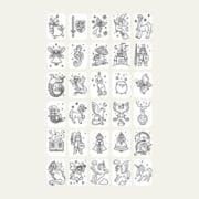 Kidywolf - REFILL kidydraw mini - once upon a time/animals