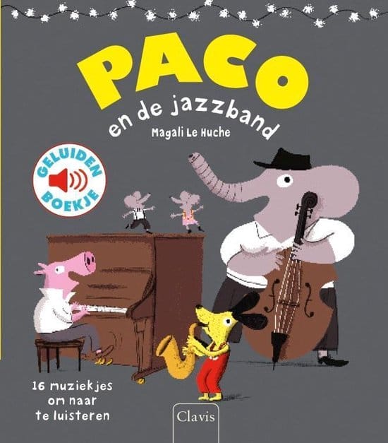 Clavis  - Paco en de jazzband (geluidenboek)