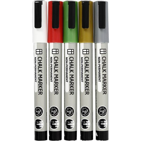 Chalk marker - Krijtstiften voor magnetic tiles of raam per stuk