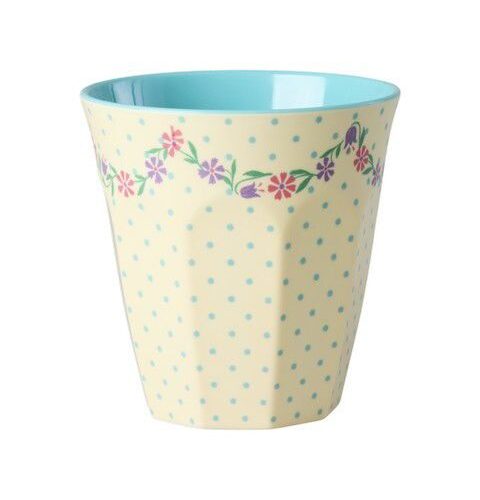 Rice - Melamine beker - Dots & flowers