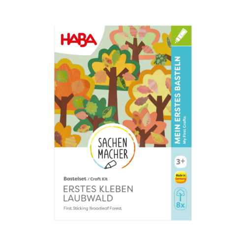 Haba - Knutselset lijmen raamdecoratie herfstbomen
