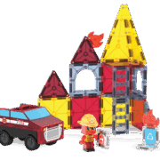 Magnatiles - Brandweer Fire Station 27-Piece Set