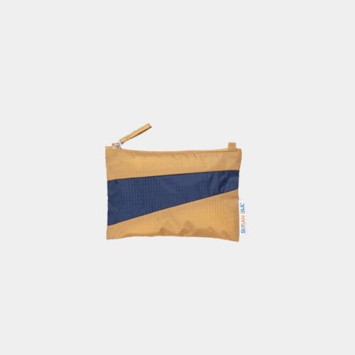 Susan Bijl - The new pouch - Small - Camel navy