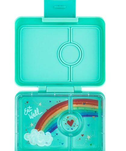 Yumbox - Snack bento - miami aqua / rainbow tray