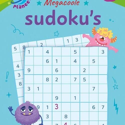Deltas - Megacoole Sudoku's 9-11 jaar blauw