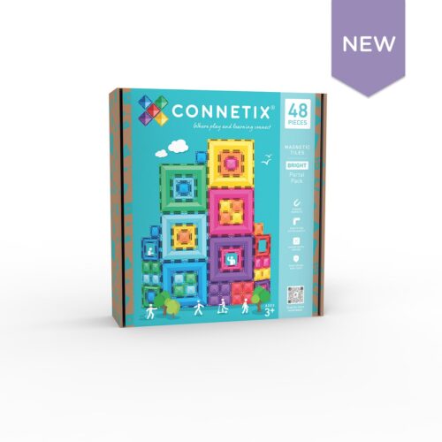 Connetix Magnetic tiles - Bright portal pack