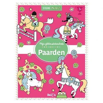 Mijn glitter stickerboek - Paarden