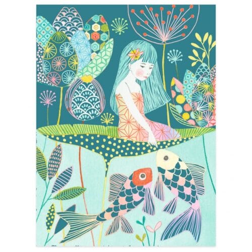 Djeco - Kraskaarten scratch L'Etang