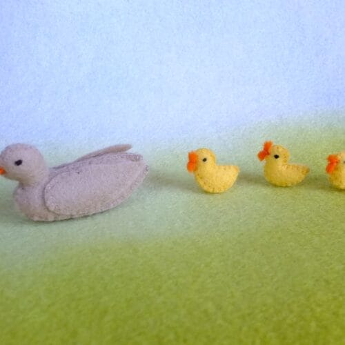 Pippilotta - Eend met kuikentjes