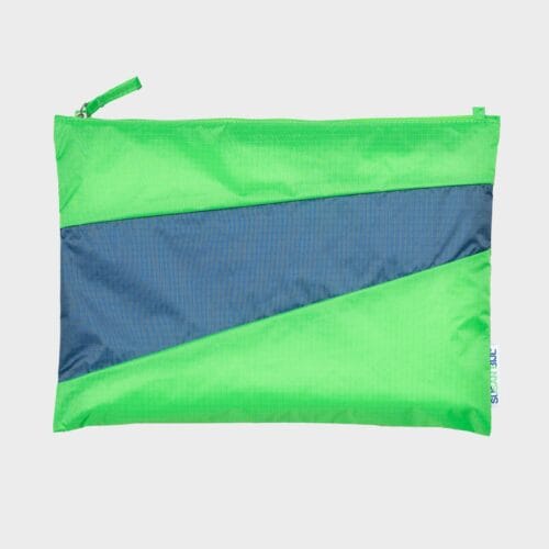 Susan Bijl - The new pouch - Large - Greenscreen Petrol
