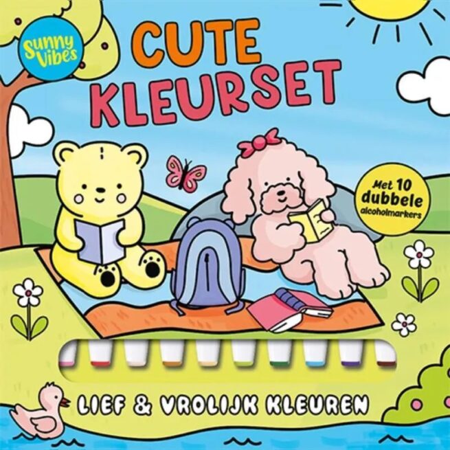 Cosy kleurset sunny vibes - met stiften
