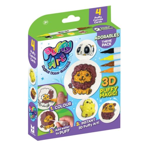 3D Puffy magic art - Small pack