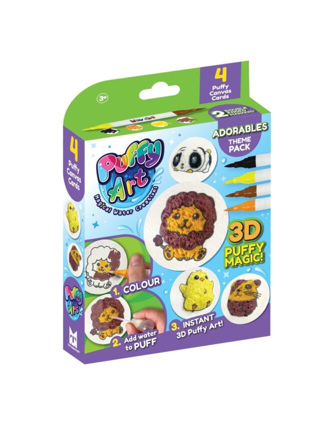 3D Puffy magic art - Small pack