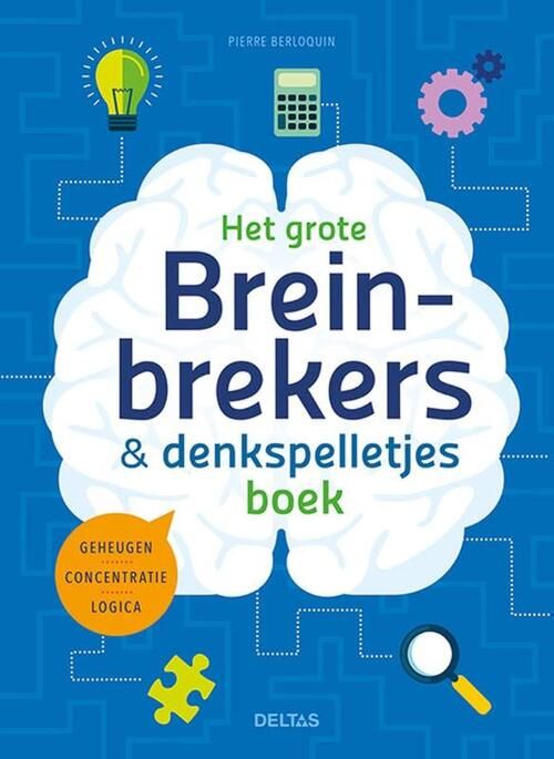 Deltas - Grote breinbrekers en denkspelletjes boek