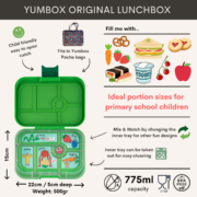 Yumbox - Original - Monster groen