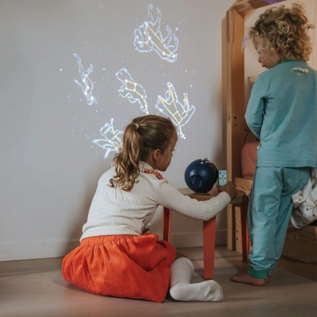 Kidywolf - Kidystar galaxy donkerblauw - HD projector
