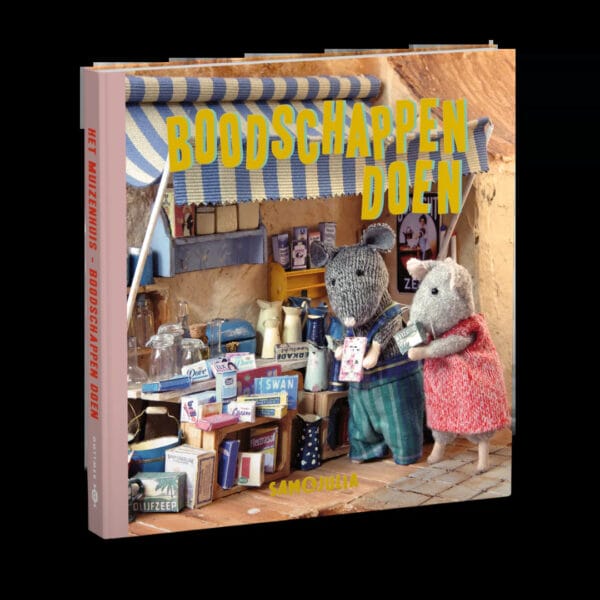 Het Muizenhuis - Kartonboekje Boodschappen doen
