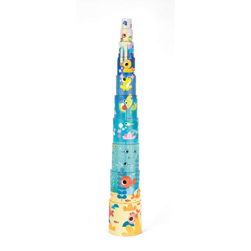 Janod - Stapeltoren in de vijver