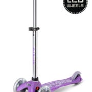 Micro Step - Mini micro step LED glitter paars