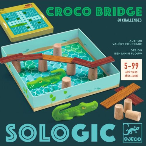 Djeco -  Educatief solospel croco bridge DJ00816