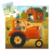 Djeco - Puzzel tractor