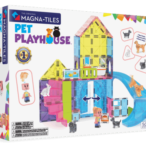 Magnatiles -  Pet Playhouse 50-Piece Set