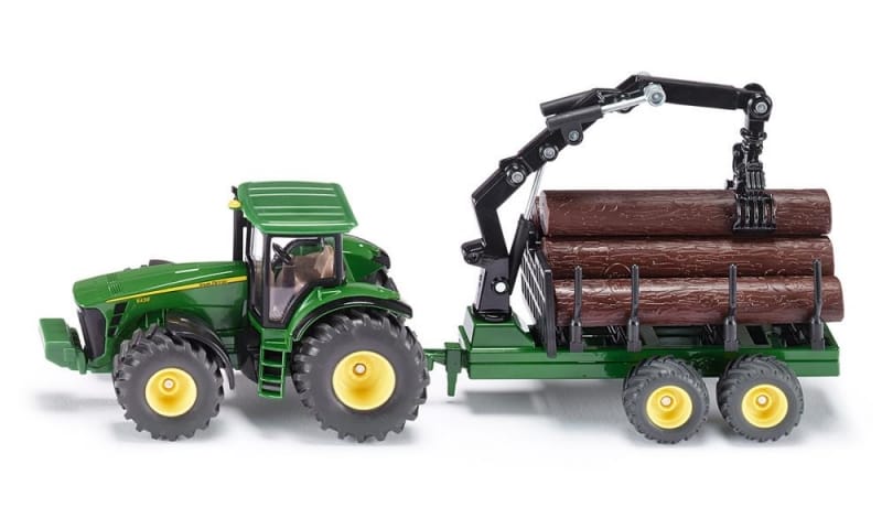 Siku - Tractor met bomentrailer 1:50 1954