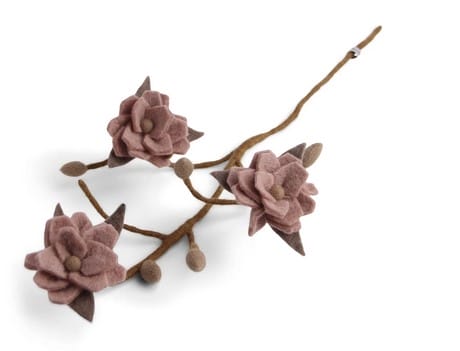 Gry & Sif - Vilten Magnolia tak oudroze