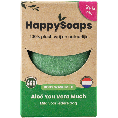 HappySoaps - Bodywash mild - Aloe you vera much