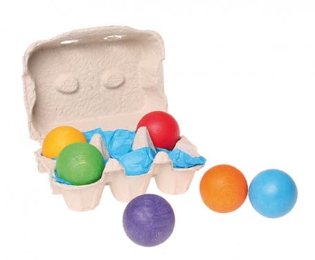Grimms - houten ballen regenboog kleuren
