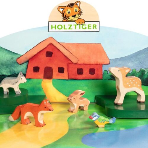 Holztiger - Starterset Bosdieren