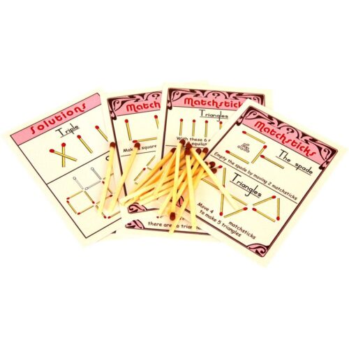 Klein spelletje - Matchsticks raadsels met lucifers