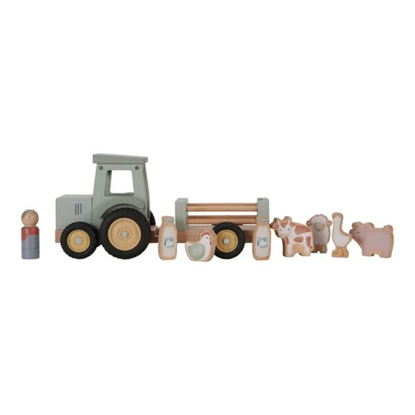 Little Dutch - Tractor met aanhanger