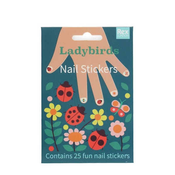 Rex London - Nagelstickers ladybird