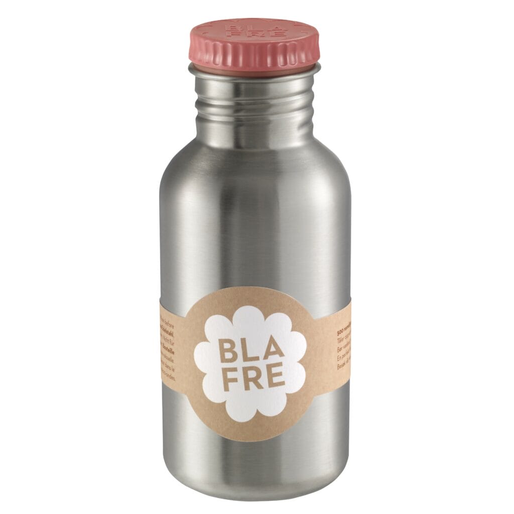 Blafre - Drinkfles rvs roze 500ML