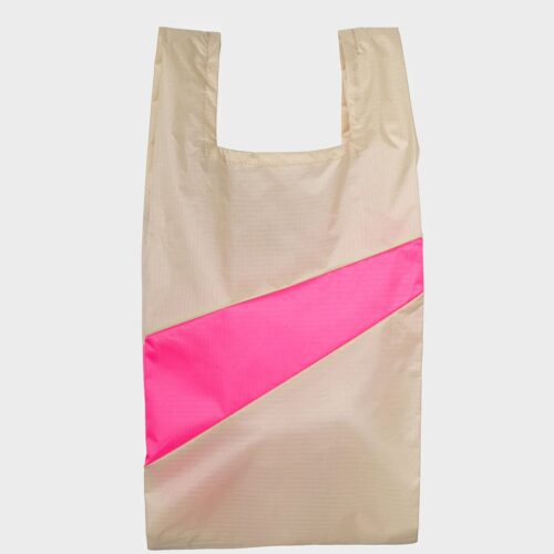 Susan Bijl - The new shopping bag - Medium - Shore fluo pink