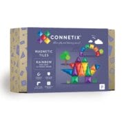 SALE Connetix Magnetic tiles - RAINBOW mini pack 24 piece