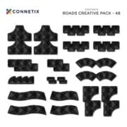 SALE Connetix Magnetic tiles - Creative roads pack 48 piece