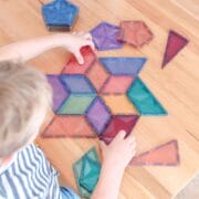 SALE Connetix Magnetic tiles - PASTEL shape expansion pack 48 piece