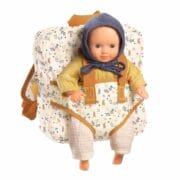 Djeco - Poppen draagtas rugzak Pomea