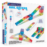 Magnatiles - Rail Racers 33-Piece Set