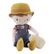 Little Dutch - Knuffelpop Hollandse Jim met kaas 35 cm